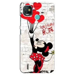 Чохол Disney Mouse TECNO Pop 5 (BD2p) (PREMIUMPrint) (Heart Minni)