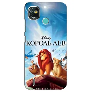 Чехол Король лев на Техно Поп 5 (Постер Король Лев)