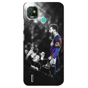 Чехлы Месси для TECNO Pop 5 (BD2p) (AlphaPrint) (Lionel Messi)