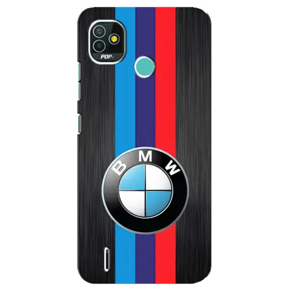 Чехол с принтом «Лого BMW» для TECNO Pop 5 (BD2p)