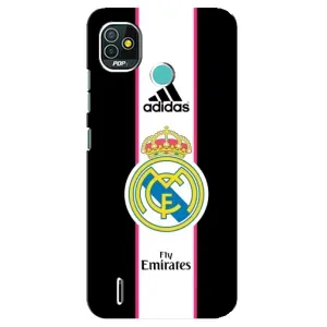 Чехол для TECNO Pop 5 (BD2p) с принтом Реал Мадрид (Лого Real Madrid)