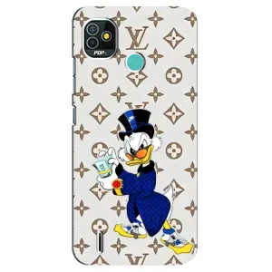 Чехли для TECNO Pop 5 (BD2p) - Скрудж МакДак Louis Vuitton (PREMIUMPrint) (Макдак на стилі)