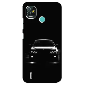 Чехол для Техно Поп 5 - с принтом БМВ (AlphaPrint) (Машина BMW)