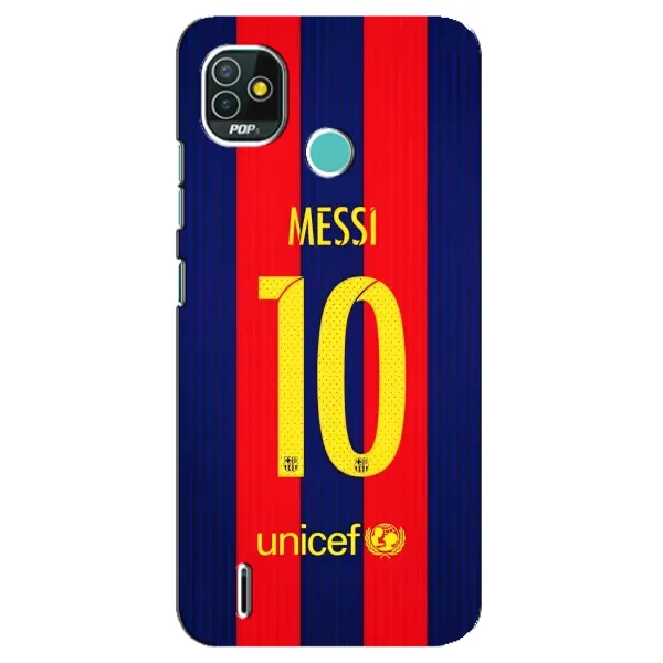 Чохол з принтом «Messi Barca 10» для TECNO Pop 5 (BD2p) Чохол з принтом «Messi Barca 10» для TECNO Pop 5 (BD2p)