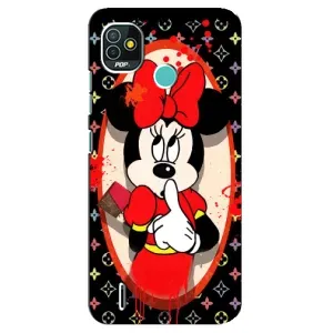Чохол Disney Mouse TECNO Pop 5 (BD2p) (PREMIUMPrint) (Мінні Маус ЛВ)