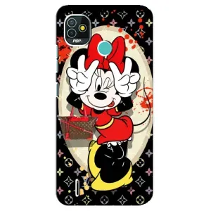 Чохол Disney Mouse TECNO Pop 5 (BD2p) (PREMIUMPrint) (Мінні peace)