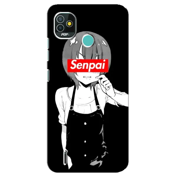 Чехол с принтом «Senpai» для TECNO Pop 5 (BD2p) Чехол с принтом «Senpai» для TECNO Pop 5 (BD2p)