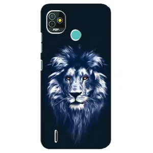 Чохол з картинкою ЛЕВ для TECNO Pop 5 (BD2p) (VPrint)