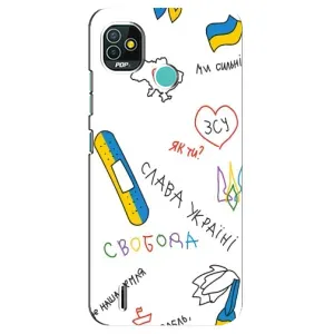 Чехлы Доброго вечора, ми за України для Техно Поп 5 (AlphaPrint) (Стикер)