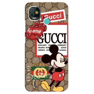 Чохол Disney Mouse TECNO Pop 5 (BD2p) (PREMIUMPrint) (Стильний Міккі)