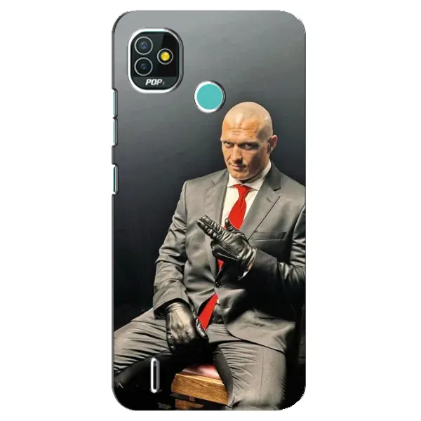 Чехол с принтом «Усик Hitman» для TECNO Pop 5 (BD2p)