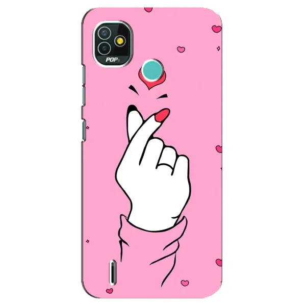 Чехол с принтом «Знак Love» для TECNO Pop 5 (BD2p) Чехол с принтом «Знак Love» для TECNO Pop 5 (BD2p)
