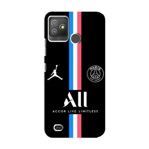 Чехлы PSG для Tecno Pop 5 GO (AlphaPrint) (футболка ПСЖ)