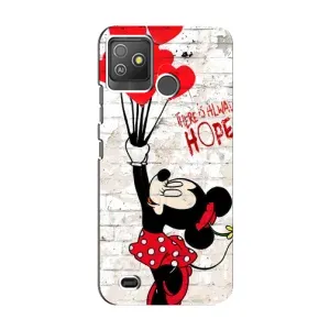 Чохол Disney Mouse Tecno Pop 5 GO (PREMIUMPrint) (Heart Minni)