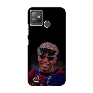Чехол с футболистом Ламин Ямаль Tecno Pop 5 GO (Yamal)