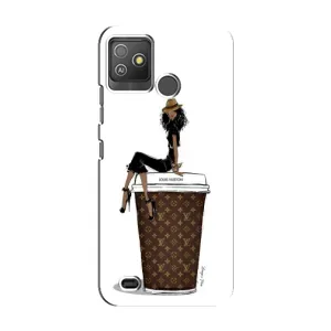 Чохли Луі Вітон для Tecno Pop 5 GO (AlphaPrint - LOUIS VUITTON) (кава LOUIS VUITTON)