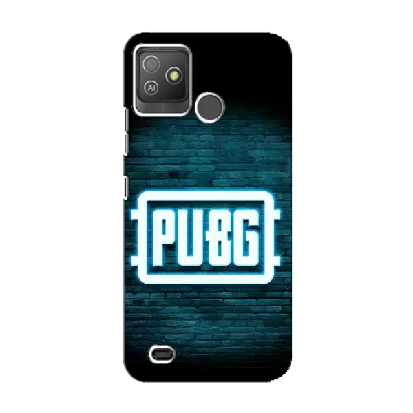Чехол с принтом «Лого PUBG» для TECNO Pop 5 GO