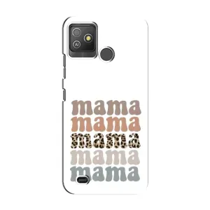 Чохли для мами на Tecno Pop 5 GO (Текстовий колаж мама)