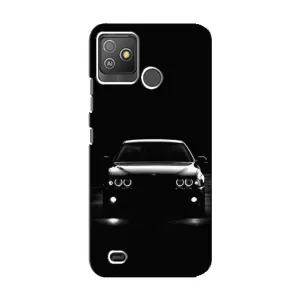 Чехол для Техно Поп 5 Го - с принтом БМВ (AlphaPrint) (Машина BMW)