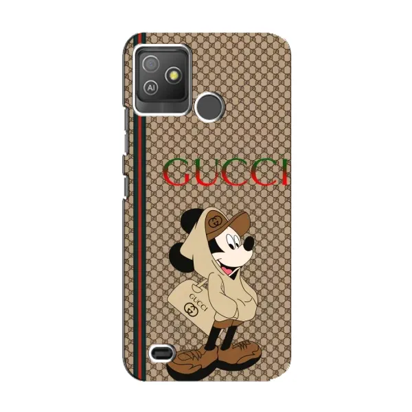 Чохол з принтом «Mickey GUCCI» для TECNO Pop 5 GO