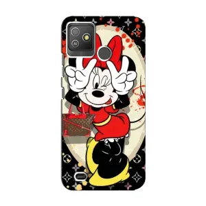 Чохол Disney Mouse Tecno Pop 5 GO (PREMIUMPrint) (Мінні peace)