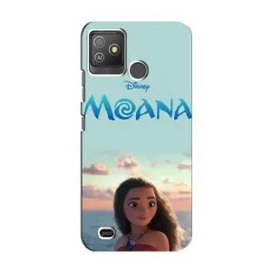 Чехол с мультфильмом Моана Tecno Pop 5 GO (Портрет Моана)