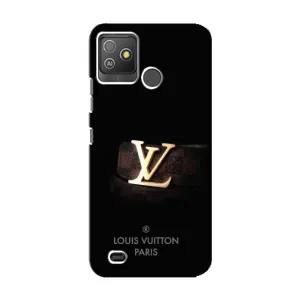 Чохли Луі Вітон для Tecno Pop 5 GO (AlphaPrint - LOUIS VUITTON) (ремінець LV)