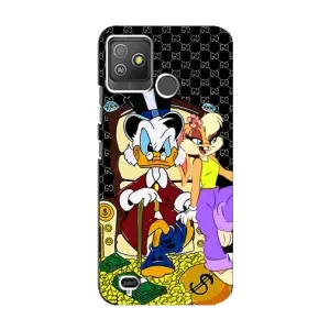 Чехли для Tecno Pop 5 GO - Скрудж МакДак Louis Vuitton (PREMIUMPrint) (Стильна Утка)