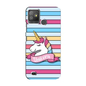 Чехол для Техно Поп 5 Го - (Единорожки - Новинки) (AlphaPrint) (Unicorn)