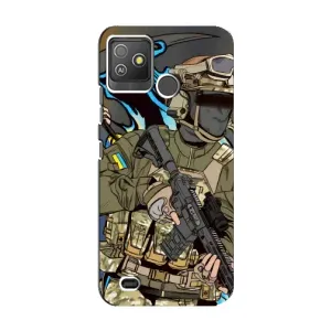 Чехлы с картинкой ЗСУ для Tecno Pop 5 GO (AlphaPrint)