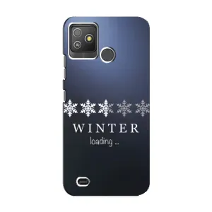Зимні Чохли для ТЕКНО Поп 5 ГО - прозорий фон (Winter loading)