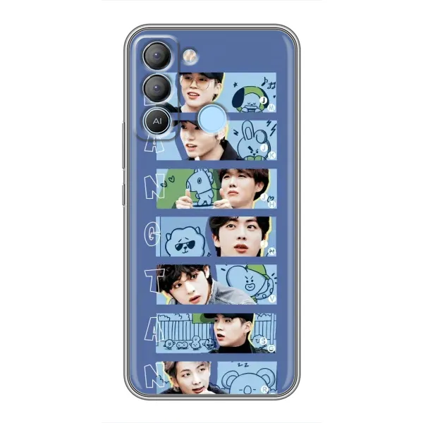 Чохол з принтом «Bangtan» для TECNO Pop 5 LTE