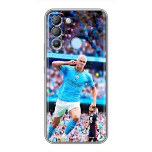 Чохли з футболістом Ерлінг Холанд для TECNO Pop 5 LTE (AlphaPrint)