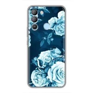 Чехлы (ART) Цветы на TECNO Pop 5 LTE (VPrint) (Блактині бутони)