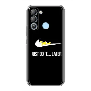 Чjхол з Сімпсонами для TECNO Pop 5 LTE (VPrint) (Гомер Later)