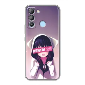 Чехол с принтом «Hentai chan» для TECNO Pop 5 LTE