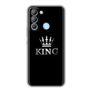 Чохол з принтом «KING» для TECNO Pop 5 LTE