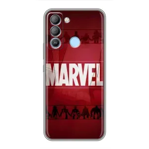 Чохол з принтом «MARVEL» для TECNO Pop 5 LTE
