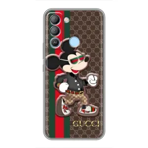 Чохли GUCCI для ТЕКНО Pop 5 LTE (AlphaPrint) (Маус Гуччі)