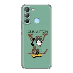 Чохли Луі Вітон для TECNO Pop 5 LTE (AlphaPrint - LOUIS VUITTON) (Міккі Маус LV)