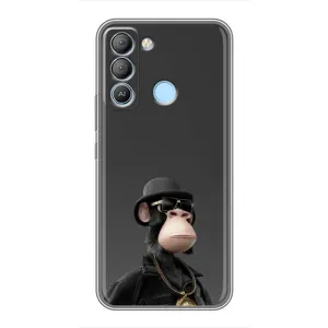 Чохли з Мавпами NFT для TECNO Pop 5 LTE (AlphaPrint) (Мавпа NFT)