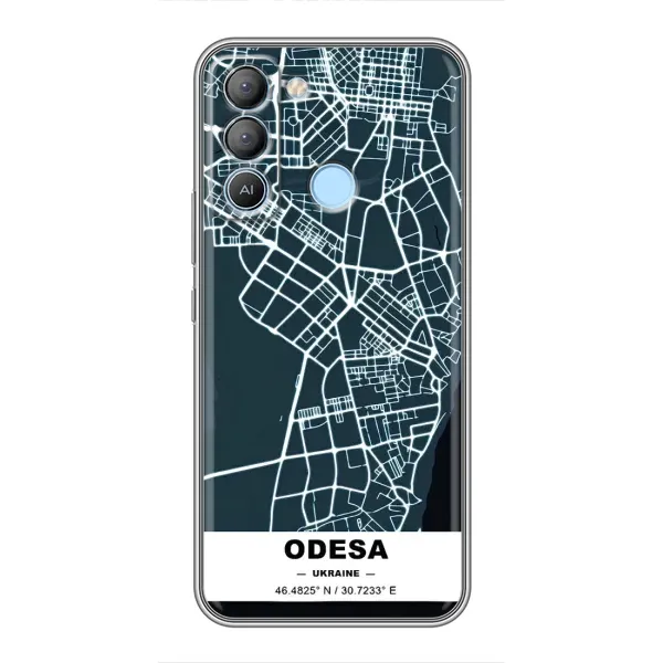 Чехол с принтом «Одесса» для TECNO Pop 5 LTE