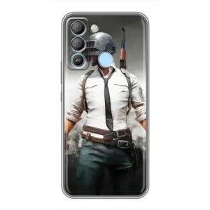 Чехол PUBG для Техно Поп 5 ЛТЕ (AlphaPrint)