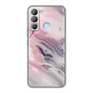 Мраморний чехол на TECNO Pop 5 LTE (VPrint) (Пурпурний Мрамор)