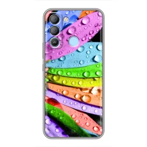 Чехлы (ART) Цветы на TECNO Pop 5 LTE (VPrint) (Семиквітка)