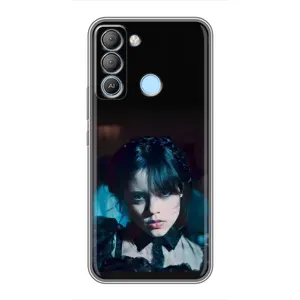 Чохли Венсдей на TECNO Pop 5 LTE Уенсдей (AlphaPrint) (погляд Венздей)