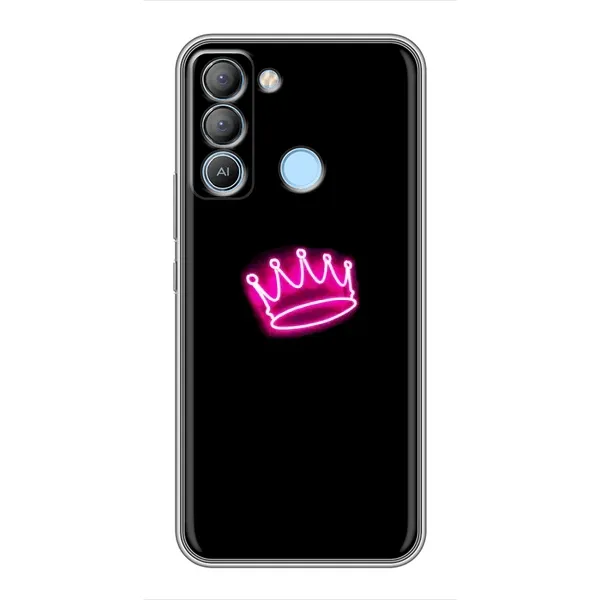 Чохол з принтом «Яскрава корона» для TECNO Pop 5 LTE