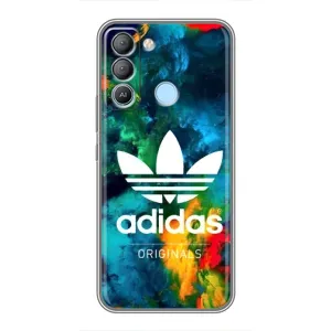 Чехлы Адидас для TECNO Pop 5 LTE (AlphaPrint) (Яркий Адидас)
