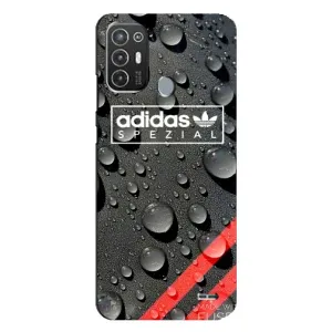 Чехлы Адидас для TECNO Pop 6 Pro (BE8) (AlphaPrint) (Адидас принт)