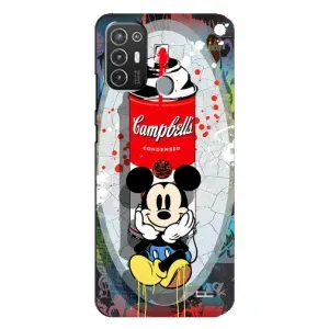 Чохол Disney Mouse TECNO Pop 6 Pro (BE8) (PREMIUMPrint) (Американський Маус)